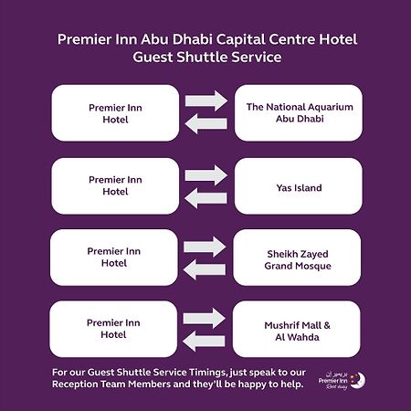 Premier Inn Abu Dhabi Capital Centre Zewnętrze zdjęcie
